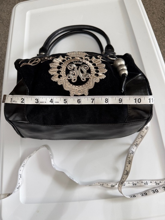 Juicy Couture Velvet Purse Bag Black New with tags - Picture 11 of 14